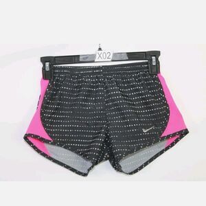 Nike Womens Size Small Black Pink Tempo Shorts.